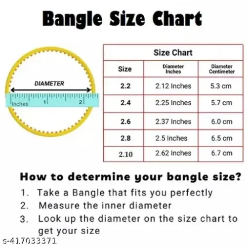 Bangle Size Guide